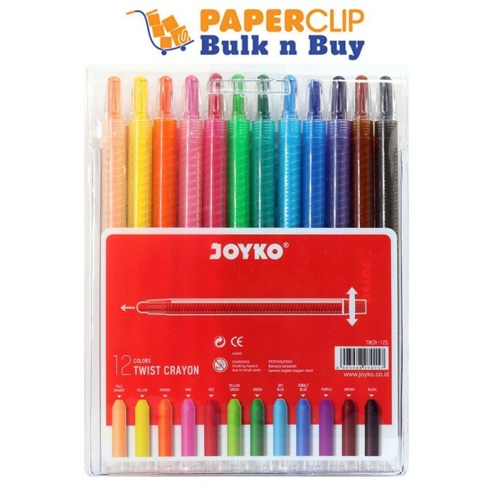 

CRAYON PUTAR JOYKO 12 COLOR