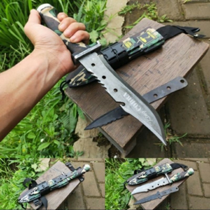 Pisau komando king kobra / pisau loreng