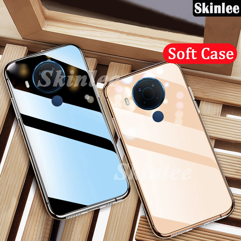 2pcs for Nokia 5.4 Soft Case Transparent Anti-oxidation Clear Casing for Nokia 5.4 Silicone TPU Cove