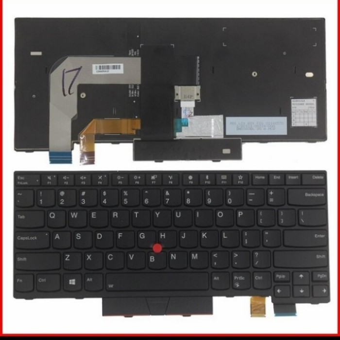 Keyboard Lenovo Thinkpad E480 L480 T480 T490 Trackpad & Backlight