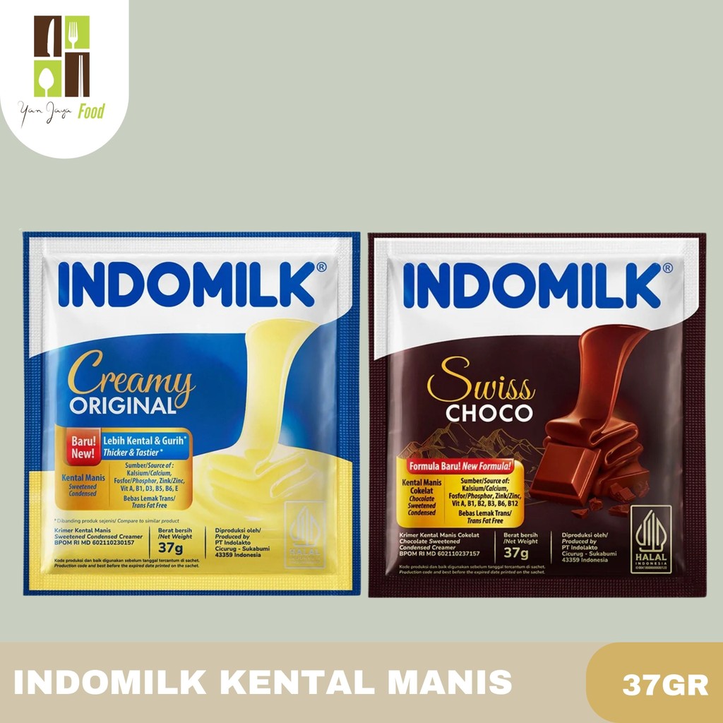 

Indomilk Susu Kental Manis / Susu Creamy Original - Siwss Choco SKM / Susu Indomilk Kemasan 37gr 1pc