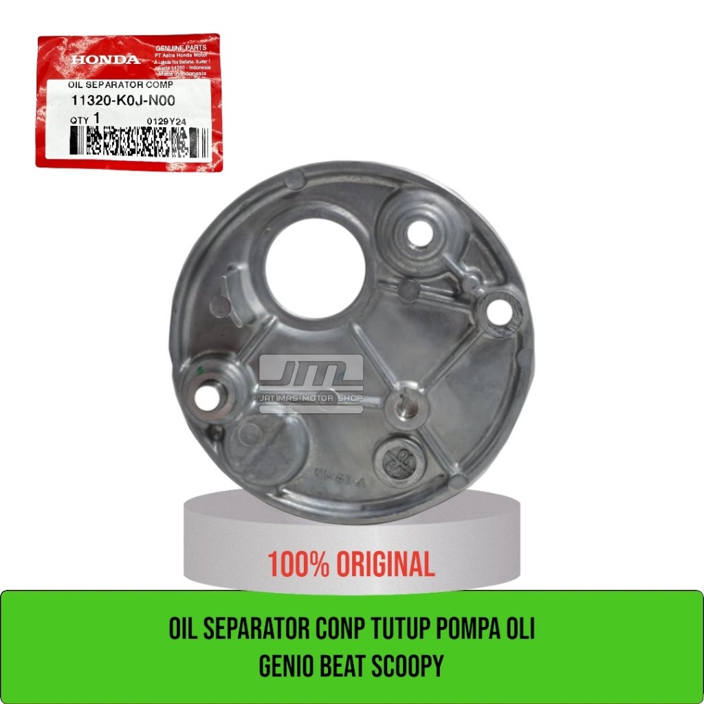Oil separator comp tutup pompa oli genio beat scoopy 11320-K0J-N00