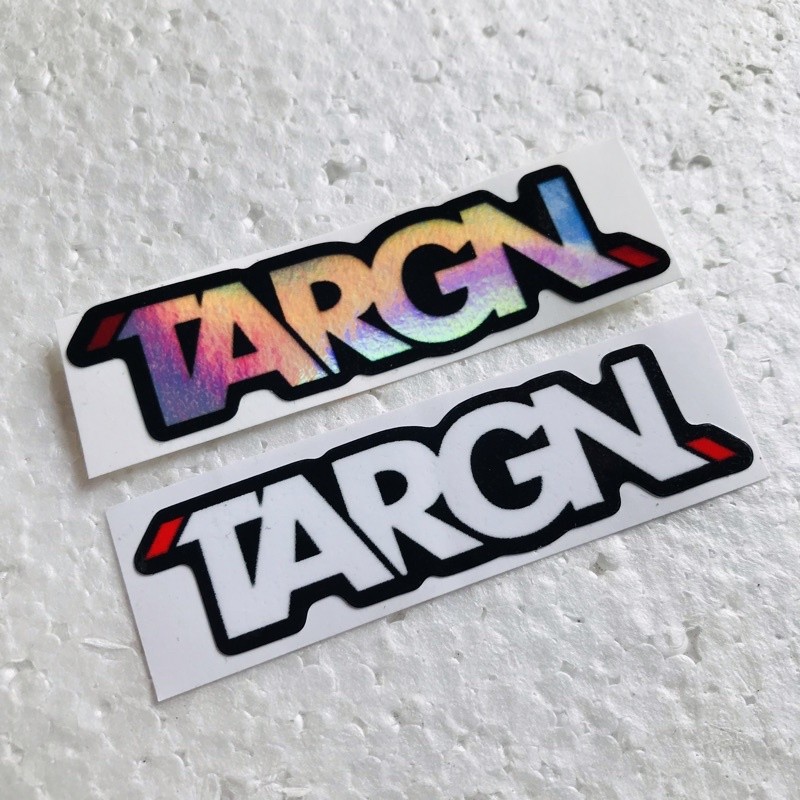 

Stiker TARGN Hologram Orajet Cutting Laminasi Glossy