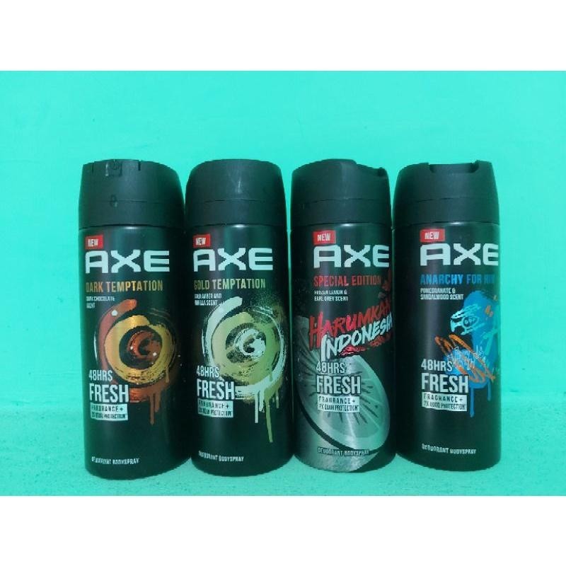 AXE PARFUME BODY SPRAY 1 BOTOL UKURAN 135ML / AXE PARFUME SPARY -  - KOCISHOP88 SEMBAKO