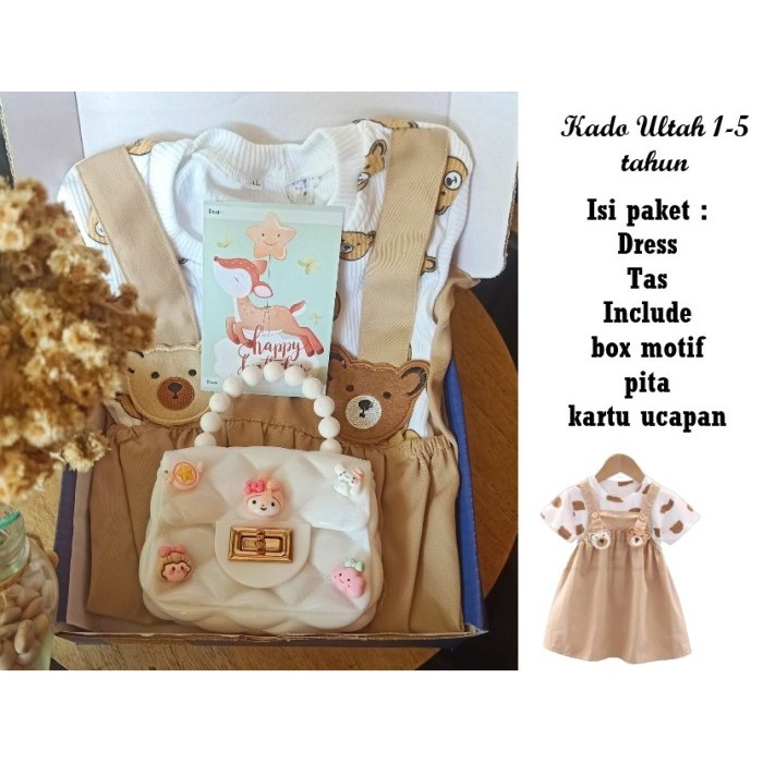 

[Terlaris] Hampers Kado Ulang Tahun Anak Perempuan 3-5 Tahun Birthday Gift Box - 1 thn