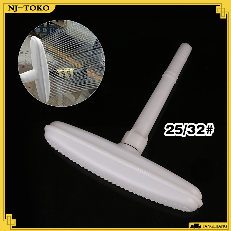 Kepala Penyiram Tanaman Universal 25mm 32mm Spuyer Penyiram Tanaman Plastik Sprayer Sprinkler Irigat