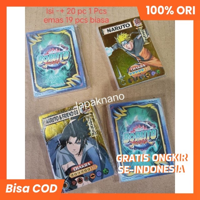 Kartu naruto boruto Card