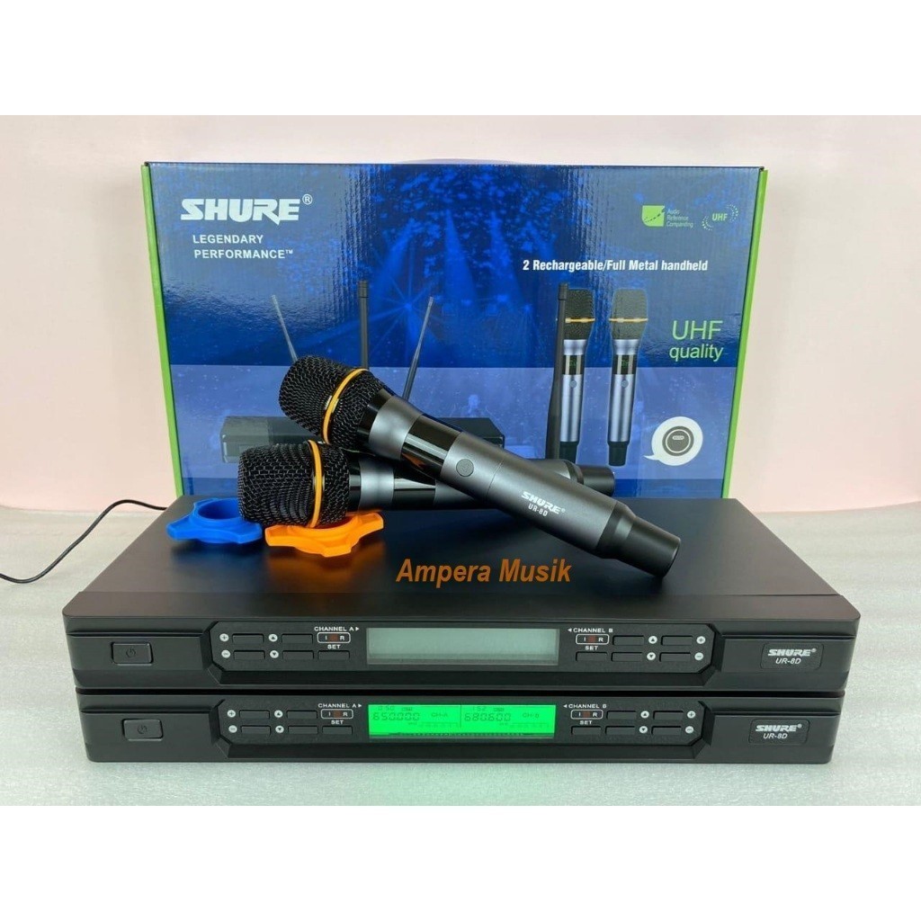 MIC WIRELESS SHURE UR 8D / UR 8D / SHURE UR 8D MIC WIRELESS