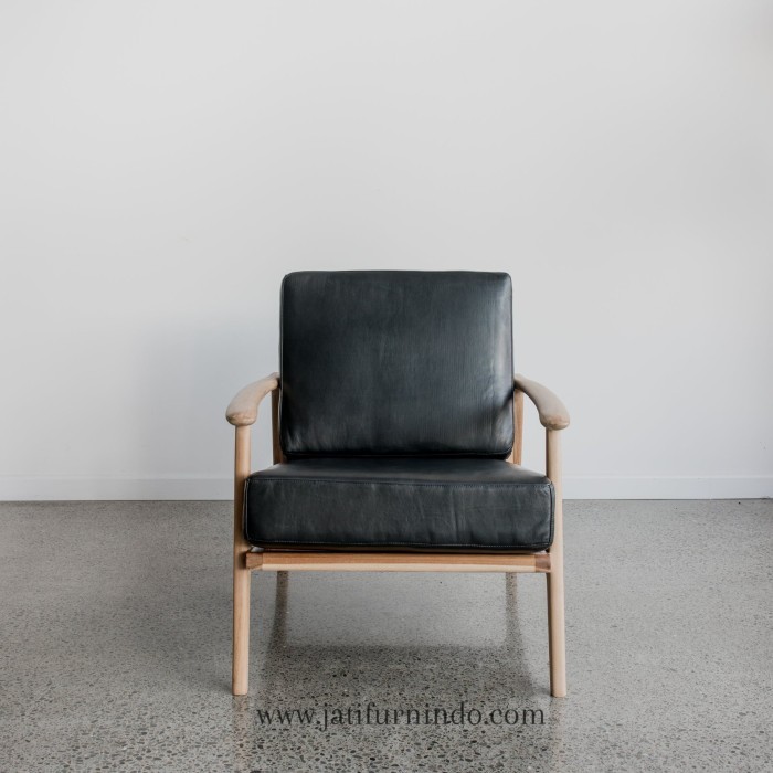 GFJ Sofa Arm Chair Minimalis Kayu Jati