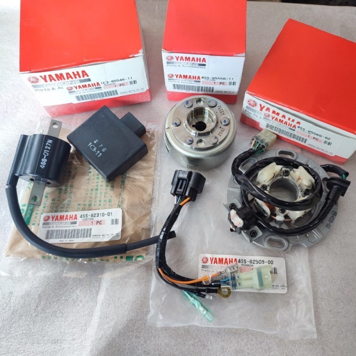 PENGAPIAN SET YZ 125 YZ125 4SS MORIC JAPAN PLUS CDI ORIGINAL