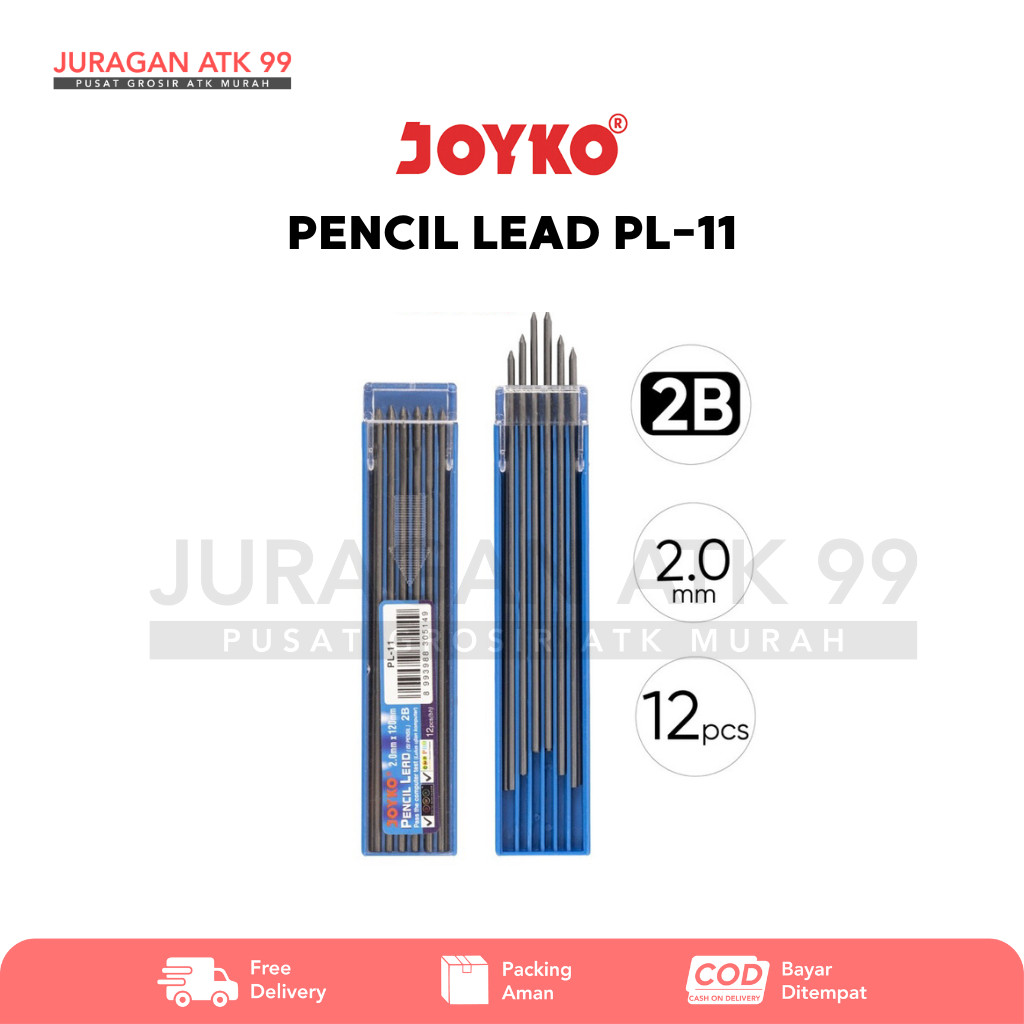 

Pencil Lead Joyko Refil Pensil Mekanik Joyko PL-11