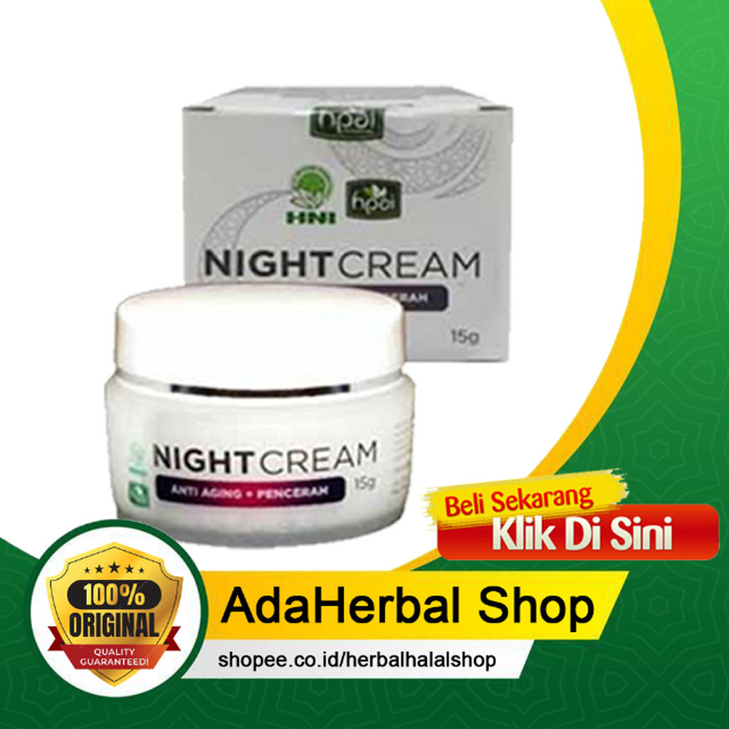 HNI HPAI - NIGHT CREAM Produk HNI HPAI HNhh0