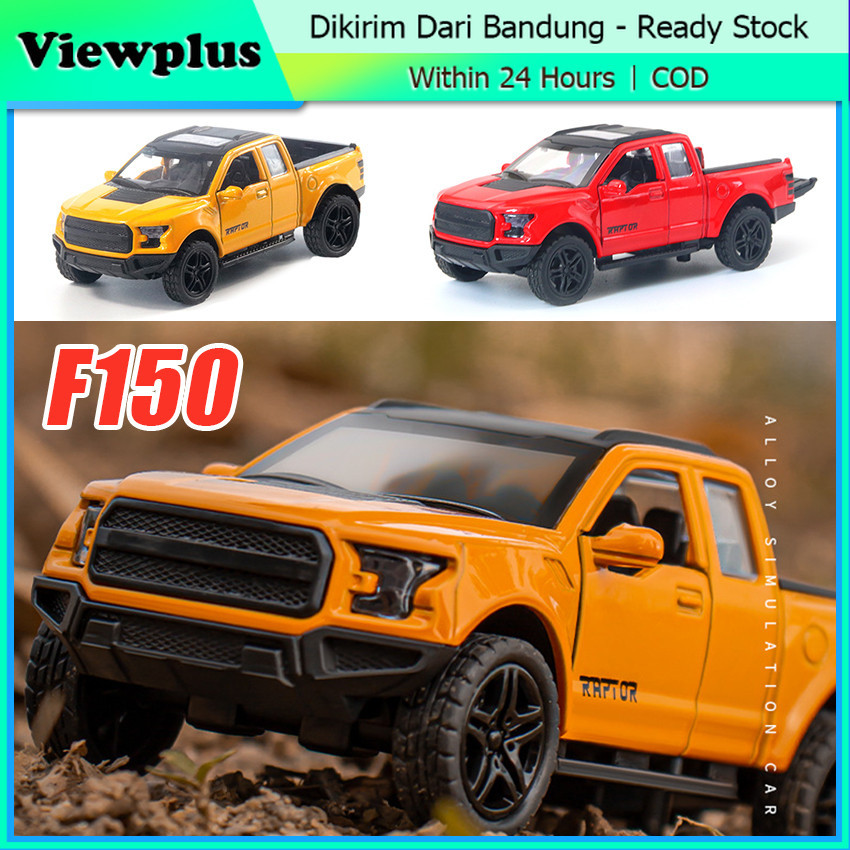 Diecast Miniatur Pickup Ford Ranger F150 Skala 1:32 Diecast Pajangan Mobil Ford Raptor F150
