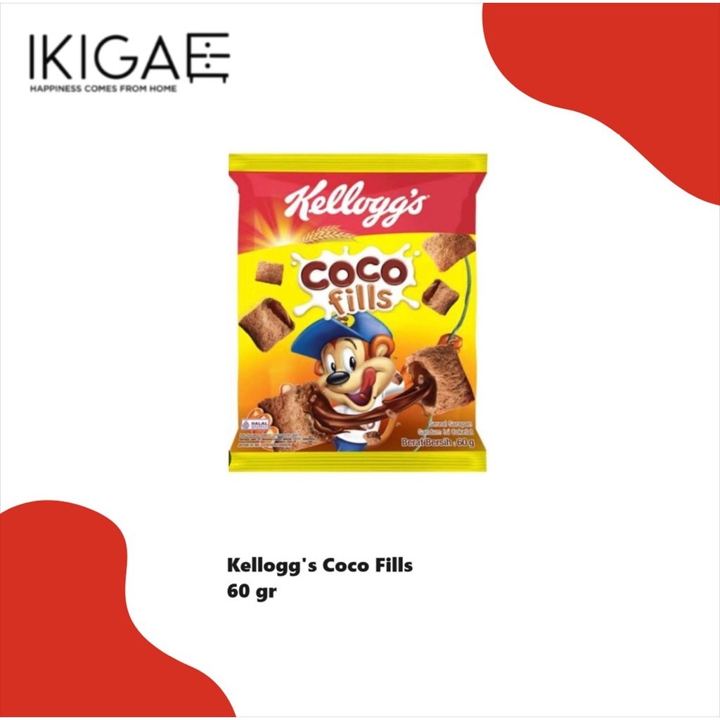 

KELLOGGS / KELLOG / KELLOGG COCO FILLS / ISI COKELAT 60 GR