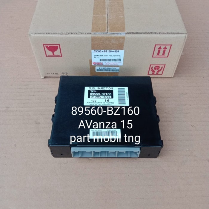 Ecu Ecm Computer Komputer Computer Toyota Avanza 15 1500cc 89560-BZ160 Ori