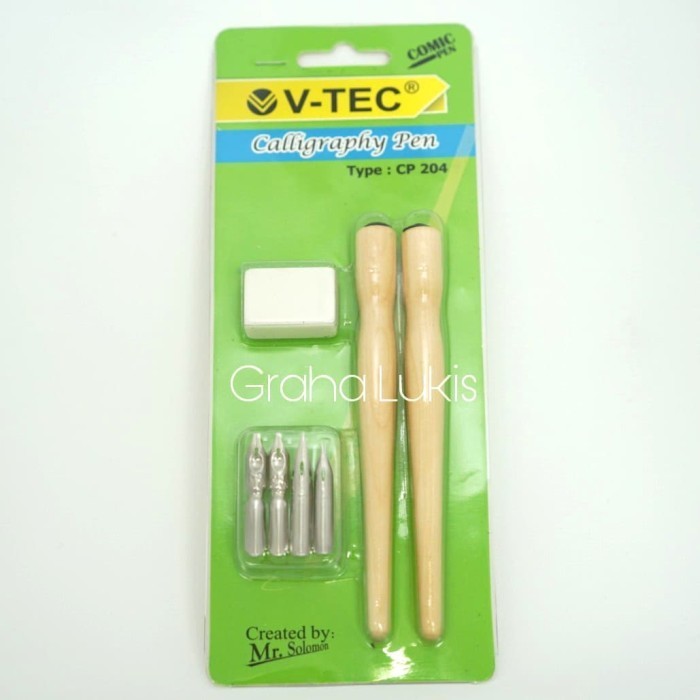 

PROMO!! -V-Tec Comic Calligraphy Pen/Comic Pen Tools Set (CP-204)