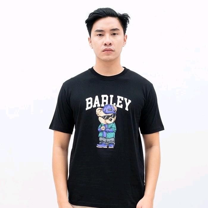 Kaos T-shirt Barley Division Colz Black