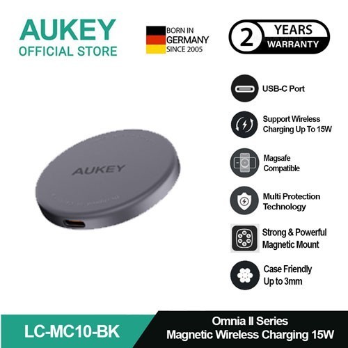 AUKEY Magnetic Wireless Charging 15W LC-MC10