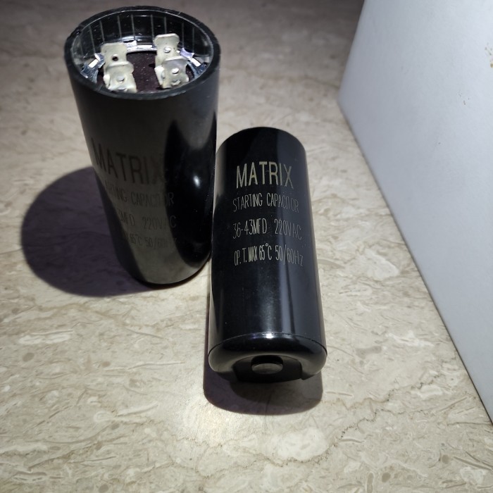 CAPASITOR STARTING 36-43UF 220Vac RK27