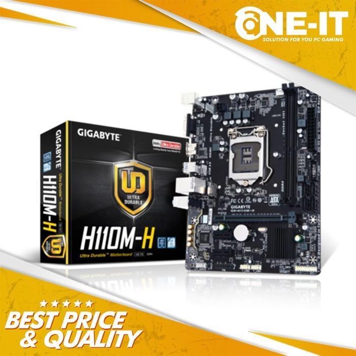 Motherboard Gigabyte H110M H Intel H110 LGA1151 DDR4 GA-H110M-H