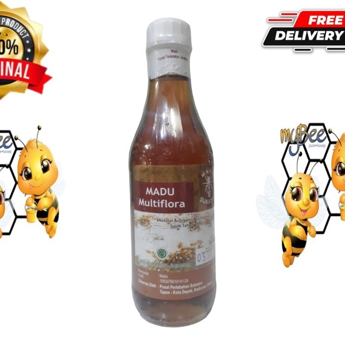 

Madu Multiflora sukatani 500gr - Honey with multiflora