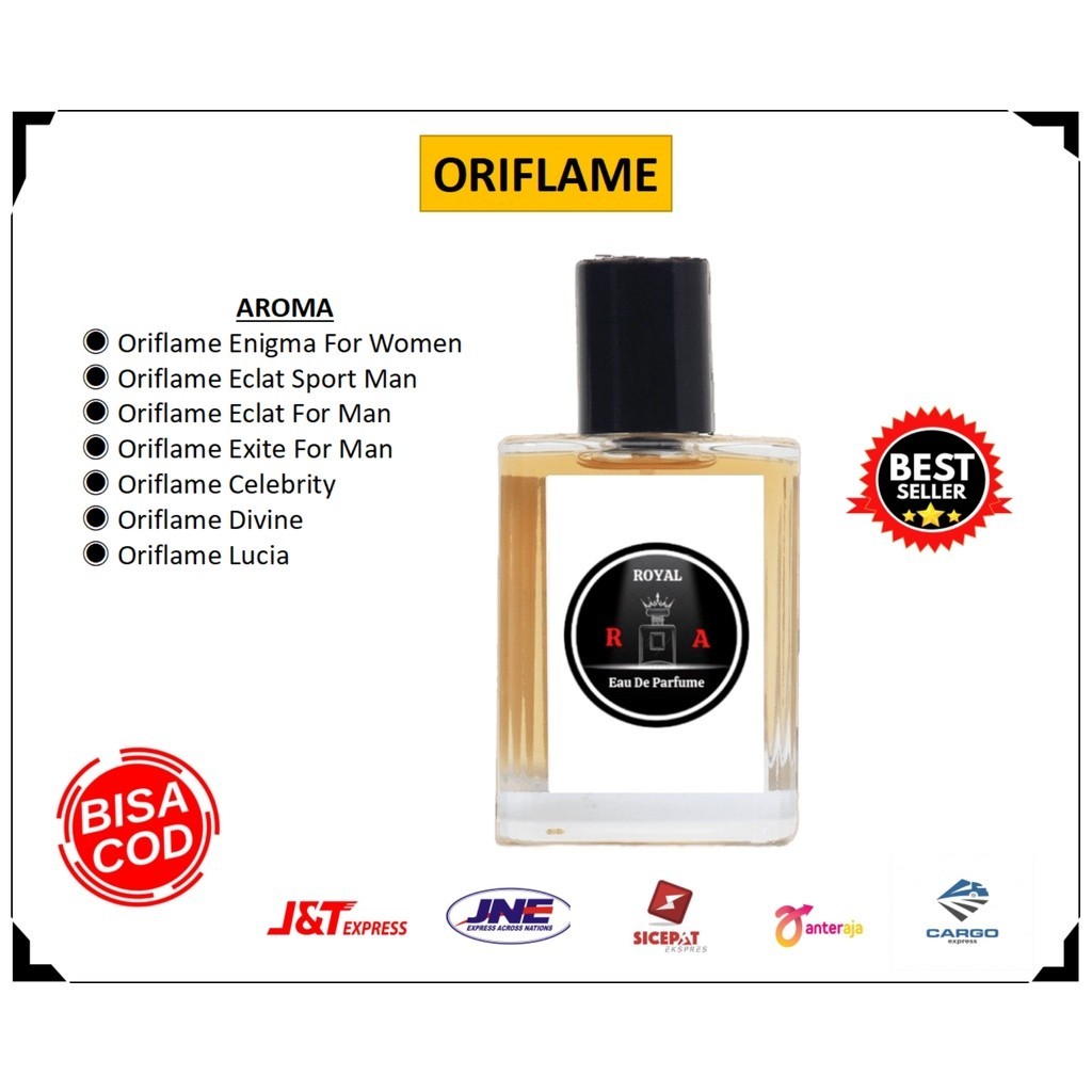 [Royal Platinum] Parfum Pria Oriflame Exite For Man - Eau de Parfume 35ml 50ml 100ml