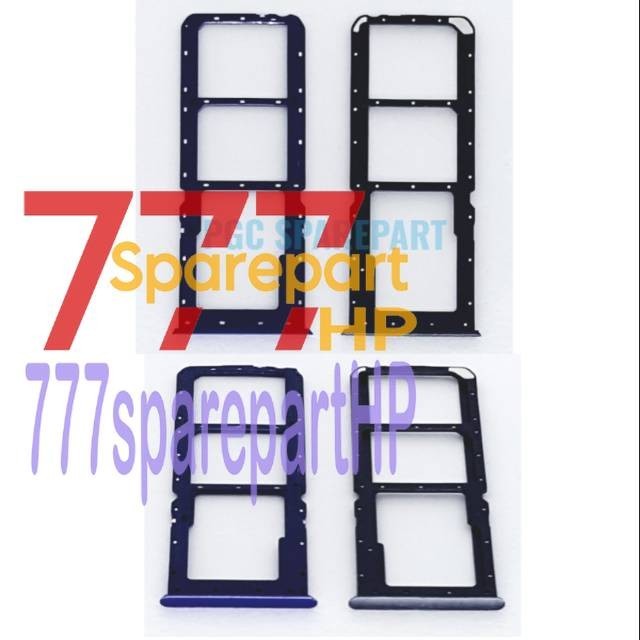 Original Simtray Realme 2 - Tempat Simcard Simlock Sim Lock Slot Card Tray Ori - 777sparepartHP
