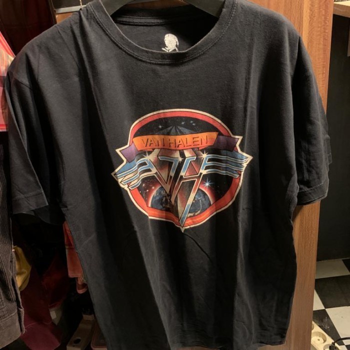 Kaos Band Van Halen Damn Black Label Size M