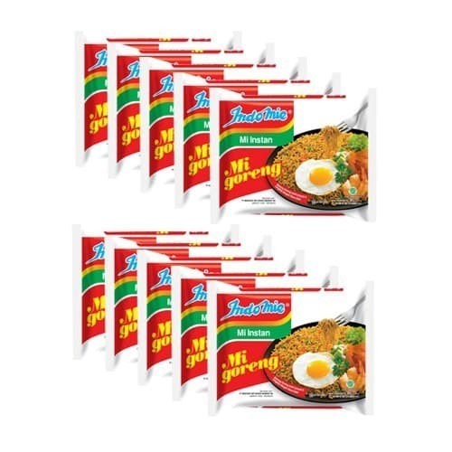 

10pcs - Indomie goreng 85gr