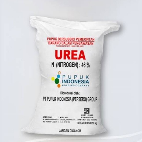 Pupuk Urea Merah Kemasan 50kg - TSP SP 36, 50kg