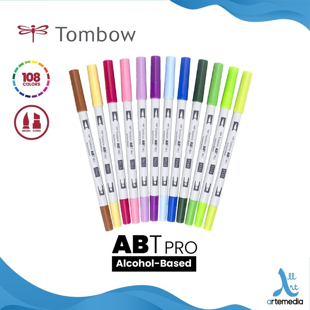 

Tombow ABT PRO Dual Brush Pen Art Marker Alcohol Based Dye Ink - 03/03