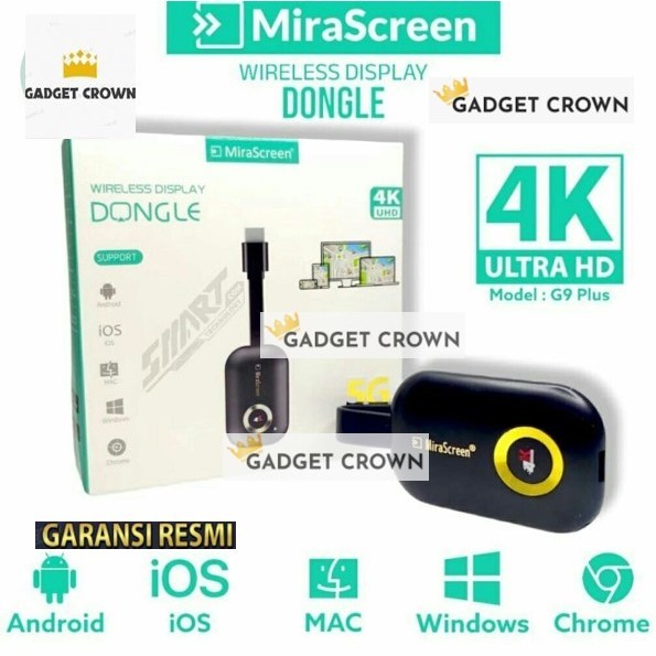 HDMI Wireless Display Dongle Wifi Cast 4K Mirascreen Anycast Ezcast G9 Miracast G20 G12