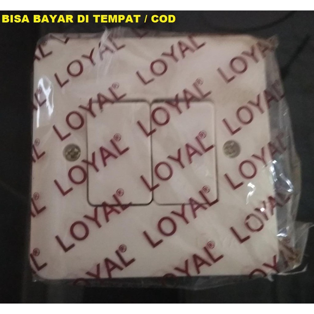 SAKLAR SERI   LOYAL / STOP KONTAK / ENGKEL IB / INBOW