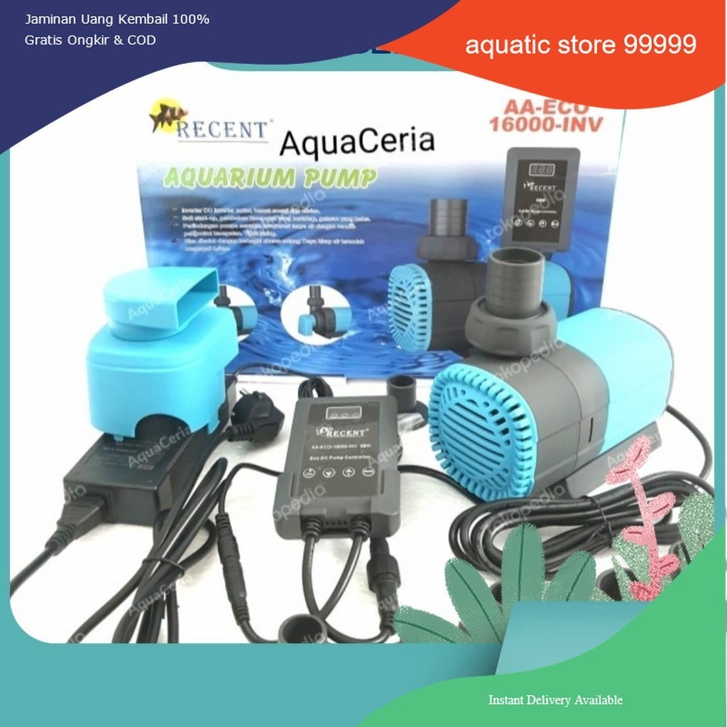 pompa celup air kolam kelas dewa RECENT AA ECO 16000