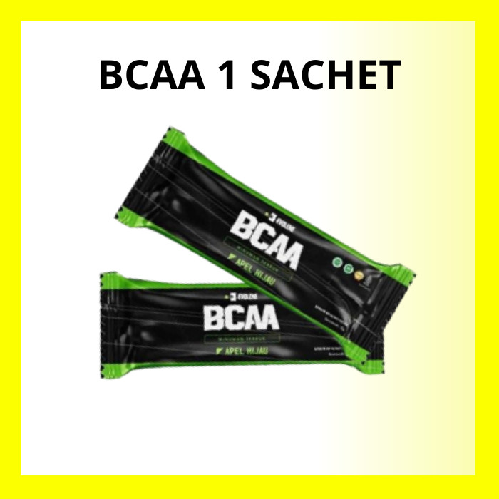 BCAA EVOLENE 1 SACHET ECERAN PER SACHET EVOLENE BCAA BRANCH CHAIN AMINO ACID ACIDS HALAL BPOM SAMARI