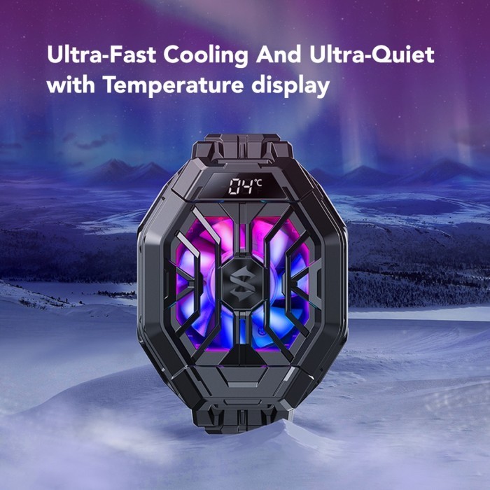 Black Shark Funcooler 2 Pro Kipas Pendingin Fun Cooler LED temperature