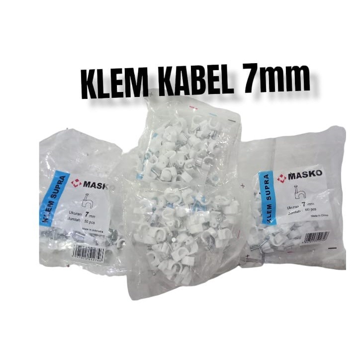 Klem Kabel Antena Tv 7mm