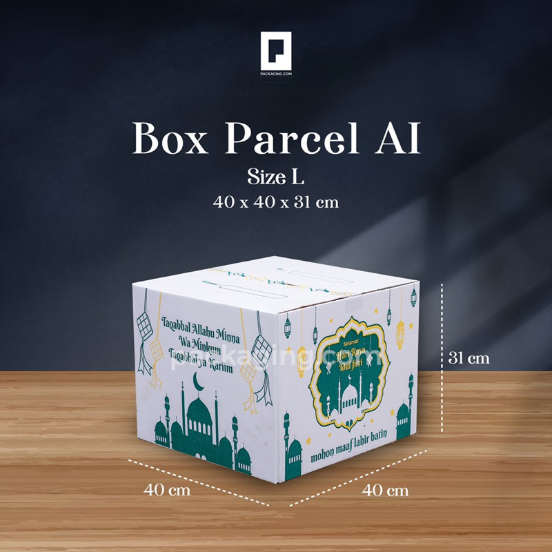 

Box Parcel Idul Fitri uk40x40x31/Box Lebaran/Dus Parcel Besar