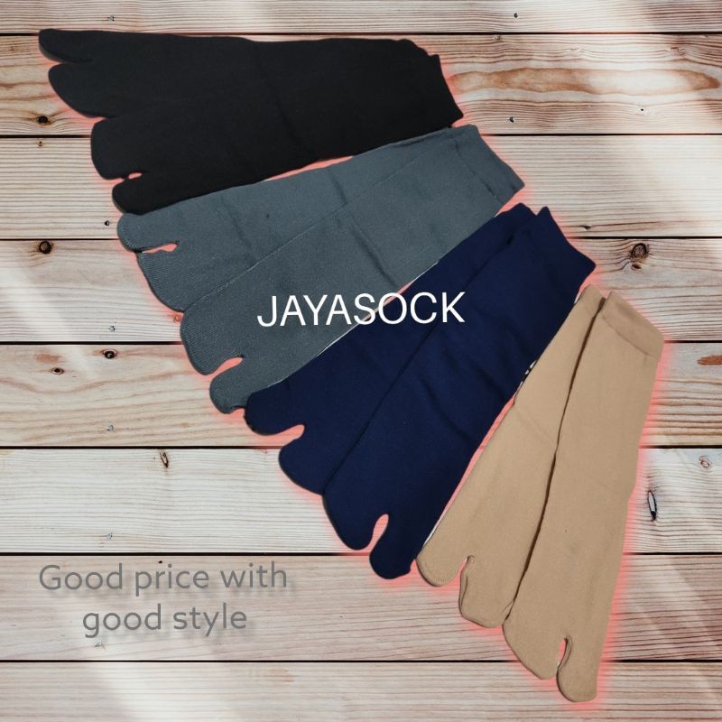 kaos kaki jempol polos super nylon gress kualitas export