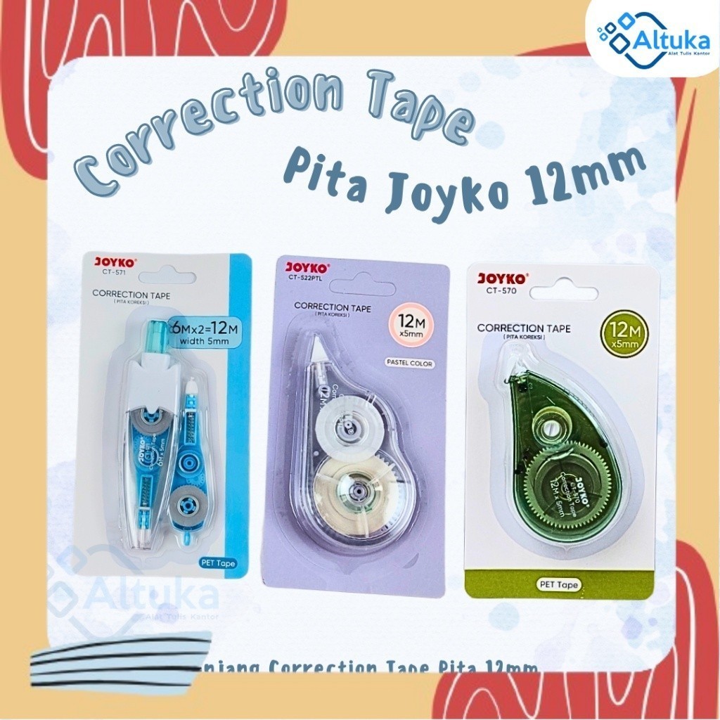 

Stipo / Tip Ex / Correction Tape Joyko CT 522