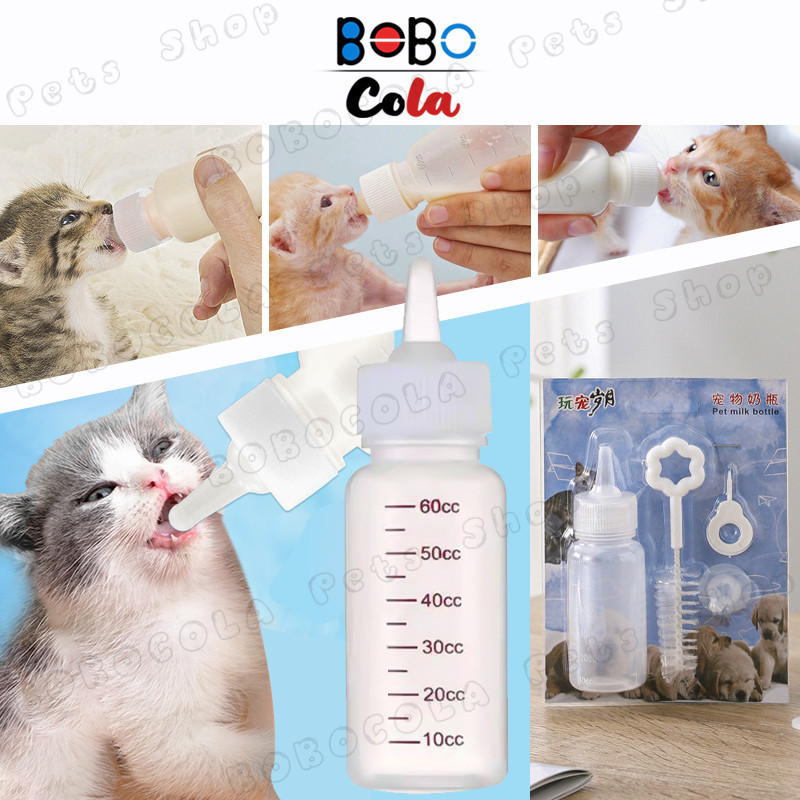 1 Set Dot Anak Kucing Botol Dot Kucing Baru Lahir Dot Anjing