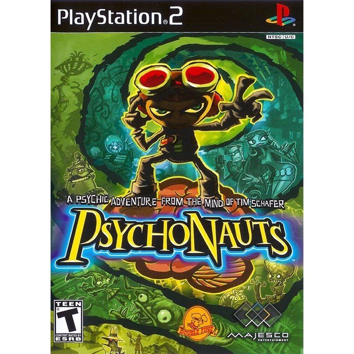 Kaset Playstation 2 - Psychonauts