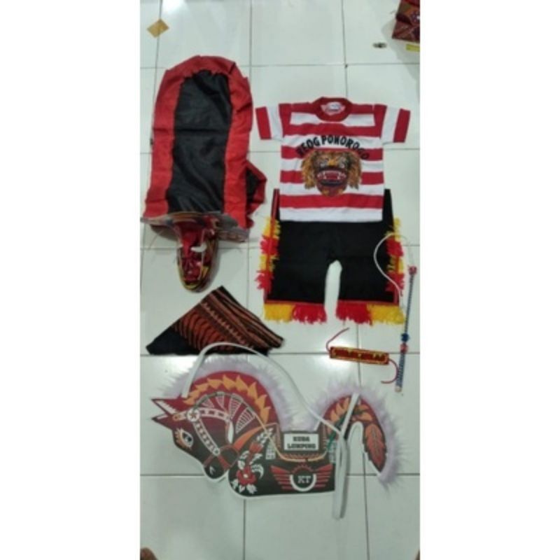 barongan anak komplit / kuda lumping anak komplit