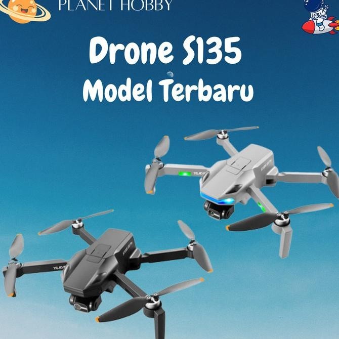 PROMO_SPSIAL Drone Kamera RC Drone S135 Pro GPS 8K Profesional Drone Terbaru