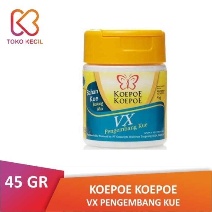 

Koepoe Koepoe VX Pengembang Kue 45gr