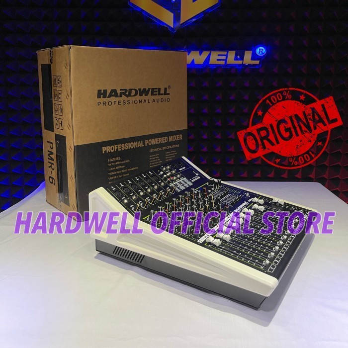 Power Mixer 6 Channel Hardwell PMR 6 / PMR6 Original