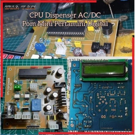CPU Dispenser AC DC Program Versi Terbaru 1.3 Pertamini Digital Pom Mini