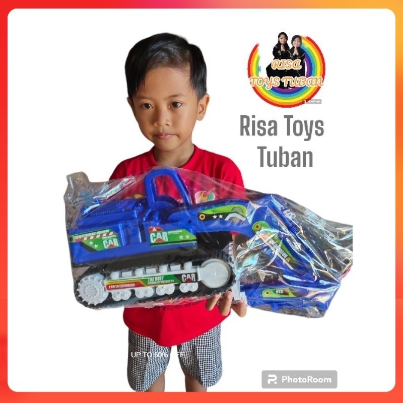 DT- MAINAN MOBIL EXCAVATOR TRUCK BEKO BESAR FP 710 BAHAN TERBAIK