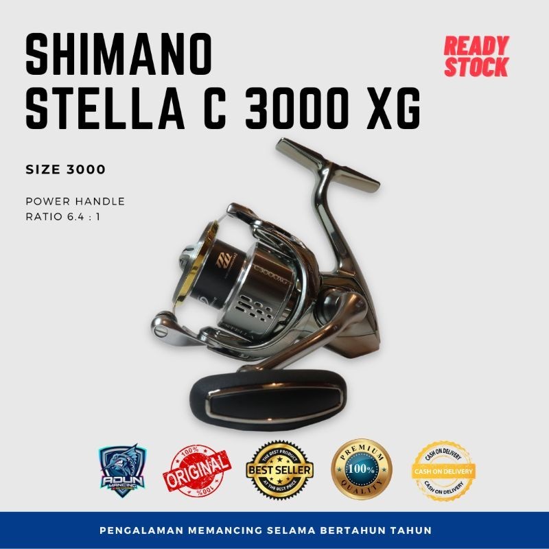 RAMADHAN MEGA SALE Reel Shimano Stella C 3000 XG