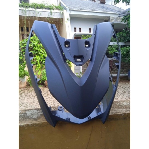 Cover tameng Panel Body depan Beat new led Dealuxe Beat Street 2020 2021 K1A blue matte biru doff or
